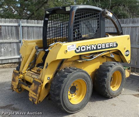 1999 john deere 250 for sale|2002 john deere 250 skid steer.